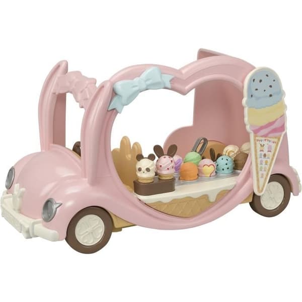 Den resande glasssäljaren - SYLVANIAN FAMILIES - 5651 - Exteriör - Rosa - Från 3 år