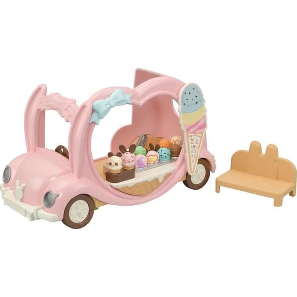 Den resande glasssäljaren - SYLVANIAN FAMILIES - 5651 - Exteriör - Rosa - Från 3 år