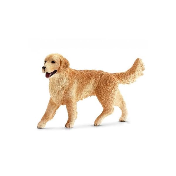 Schleich 16395 Figurine - Farm Animal - Golden Retriever Hona Beige