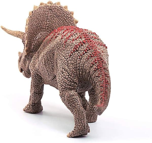 Realistisk Triceratops-figur - Autentisk dinosauriefigur från juratiden, Schleich 15000 dinosaurier, 4 år och uppåt