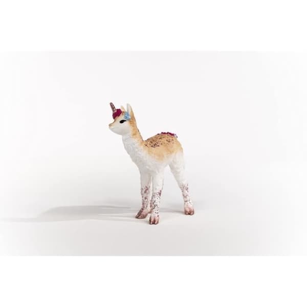 SCHLEICH Llama Enhörningsfigur - Modell 70743 - För barn från 5 år - Flerfärgad