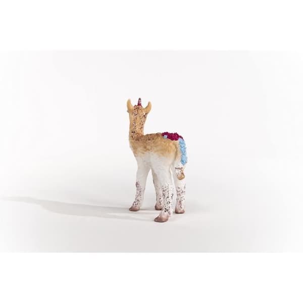 SCHLEICH Llama Enhörningsfigur - Modell 70743 - För barn från 5 år - Flerfärgad