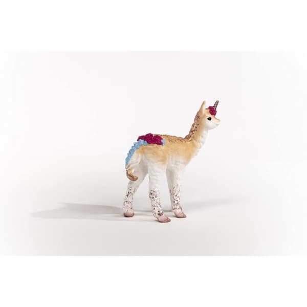 SCHLEICH Llama Enhörningsfigur - Modell 70743 - För barn från 5 år - Flerfärgad