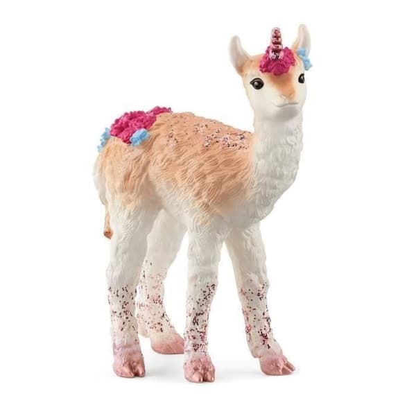 SCHLEICH Llama Enhörningsfigur - Modell 70743 - För barn från 5 år - Flerfärgad