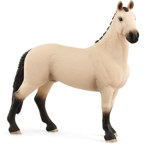 Figurin - Schleich - Auberian Hannoverian valack - Horse Club - 3 år och uppåt - Ambitiös och begåvad