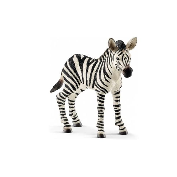 SCHLEICH Zebreau statyett - Hög kvalitet och realism - 7,6 x 2,2 x 7 cm