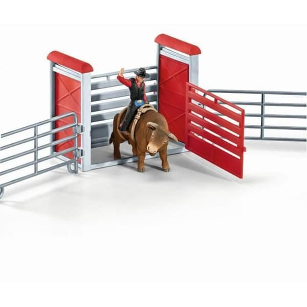 Rodeo box set med en SCHLEICH cowboy - 41419 - Farm World - För barn från 3 år och uppåt
