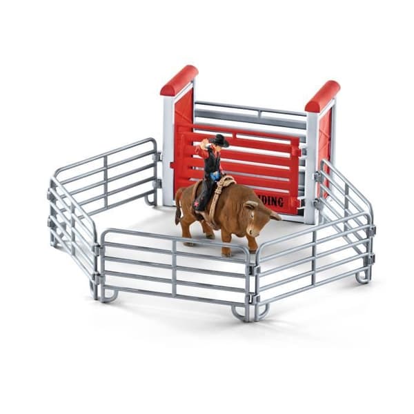 Rodeo box set med en SCHLEICH cowboy - 41419 - Farm World - För barn från 3 år och uppåt