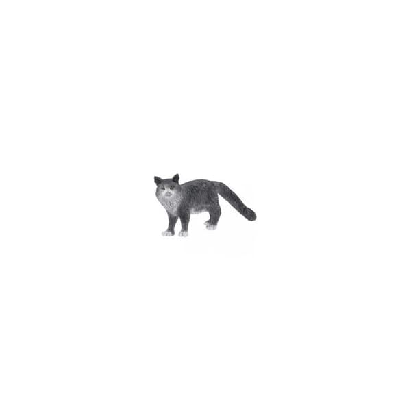 Maine Coon kattfigur - SCHLEICH Farm World 13893 - Stor och lugn med silkeslen päls