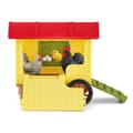 Miniatyrbild 4 av 6: SCHLEICH Mobile Chicken Coop Box - Farm World - Med 1 tupp, 1 kyckling, 1 kyckling och ägg