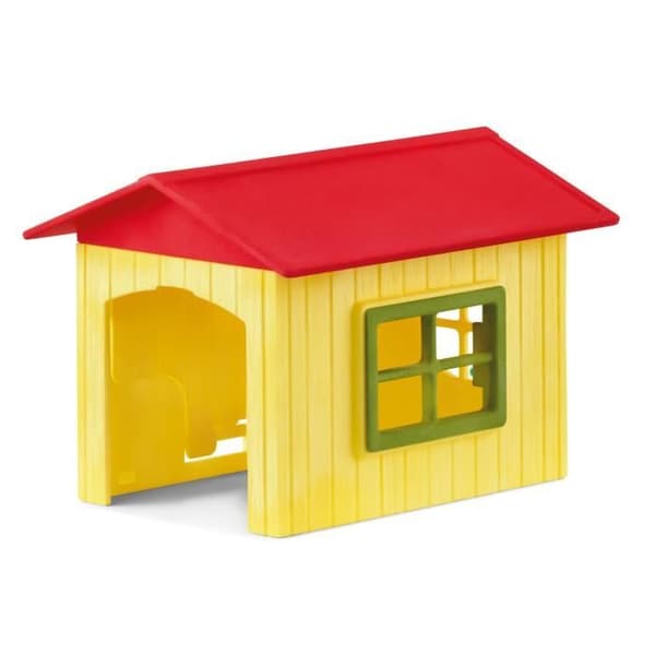 Dog House Figurine, för barn från 3 år och uppåt, box set, 18,8 x 8,2 x 14,7 cm - Schleich 42573 FARM WORLD