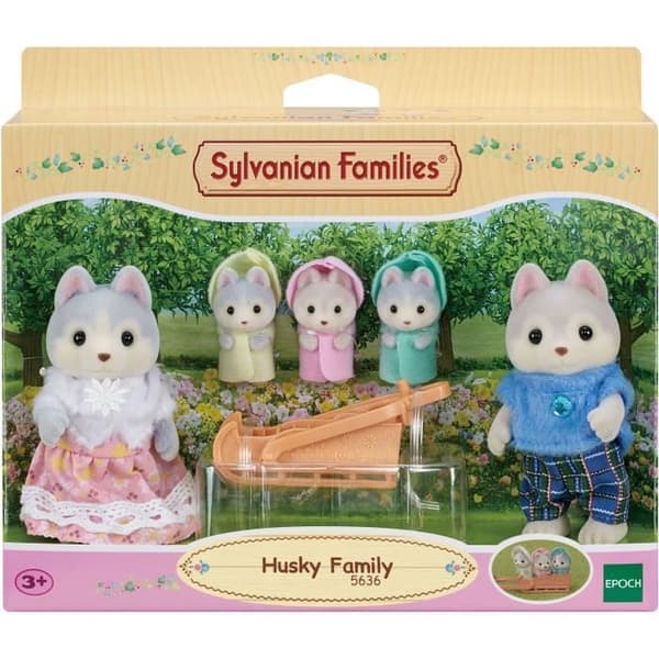 Sylvanian Familjer - Husky-familjen