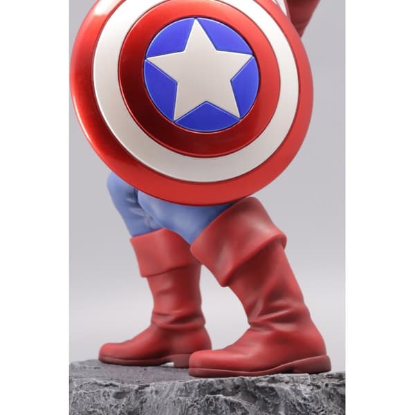 Marvel - Staty 20 cm av Captain America i inbördeskriget