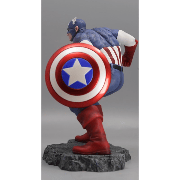 Marvel - Staty 20 cm av Captain America i inbördeskriget