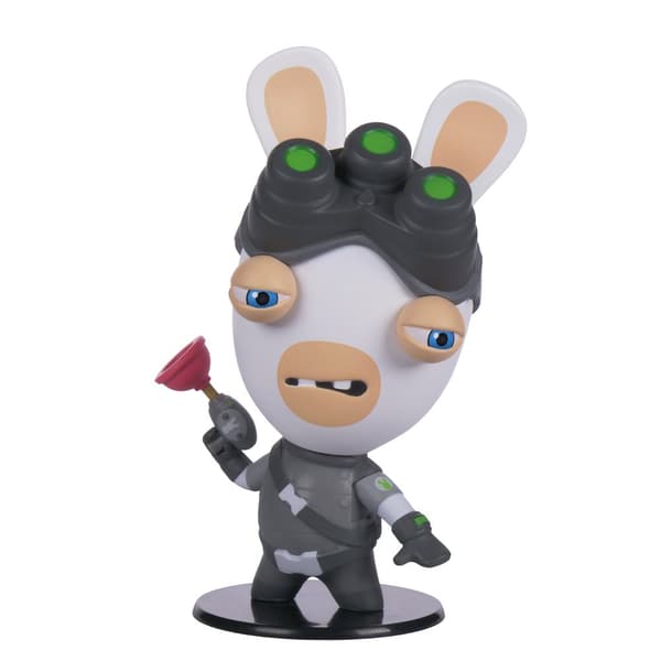 Ubisoft Heroes Series 1 Chibi Rabbid Sam Fisher Figur 10cm
