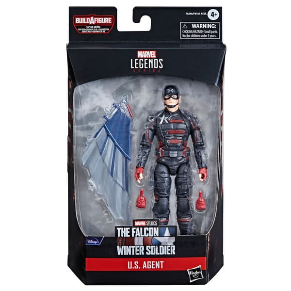 Marvel Legends Series - Falcon and the Winter Soldier Amerikansk agent actionfigur 15 cm