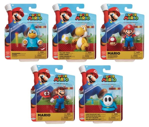Nintendo - Super Mario figuruppsättning Wave 19 10 cm (Uppsättning med 12 delar)