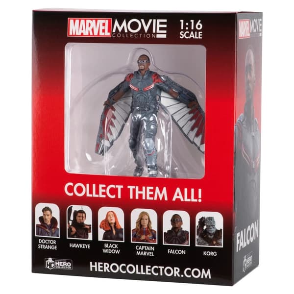 Marvel Movie 1:16 actionfigurer - Falcon 18 cm