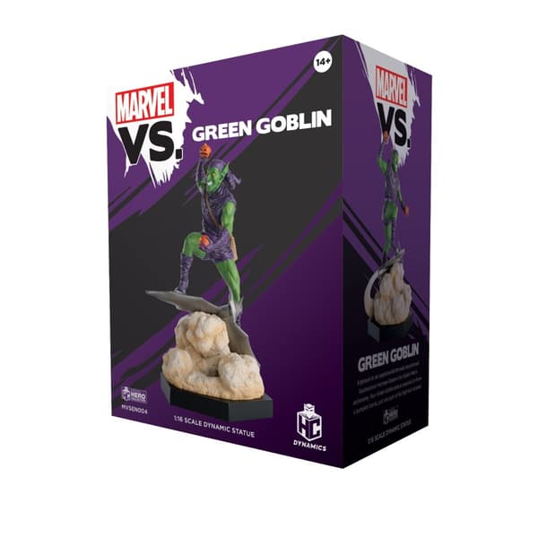 Marvel 1:18 Dynamisk figur - Green Goblin 13 cm