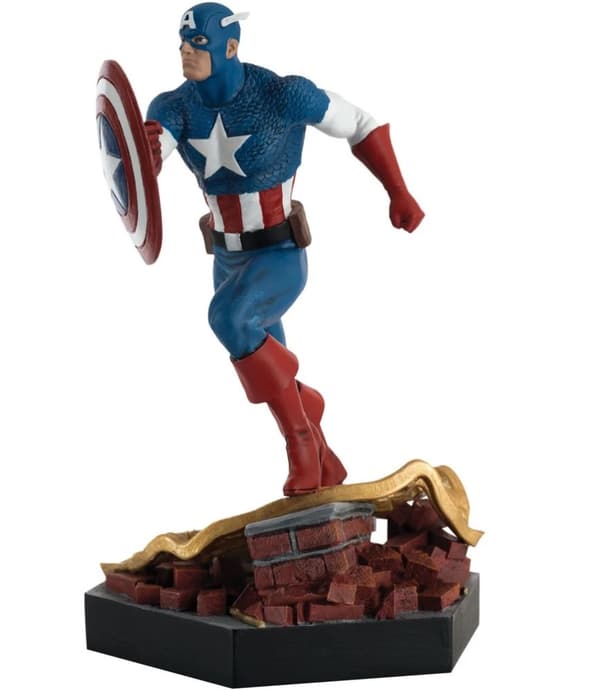 Marvel 1:18 Dynamisk figur - Captain America 13 cm