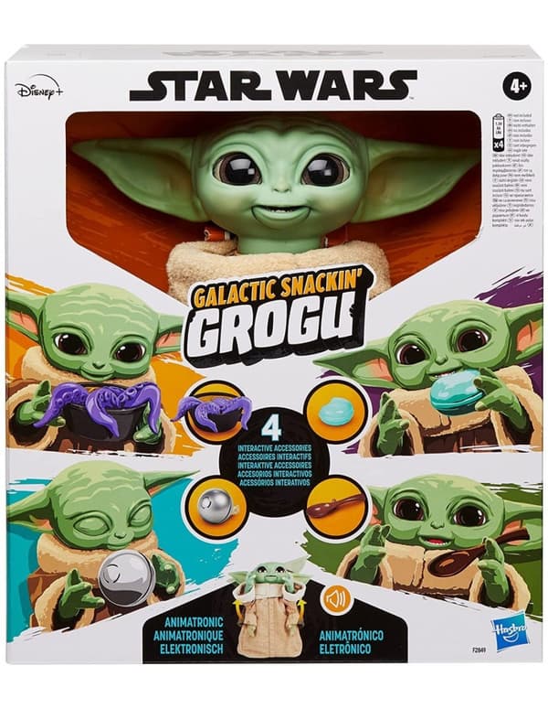 Star Wars Mandalorianen - Grogus mellanmål Interaktiv figur 23 cm