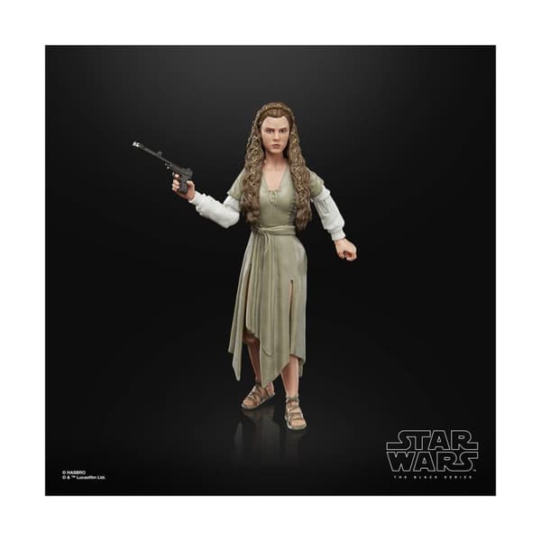 Star Wars The Black Series - Prinsessan Leia actionfigur (Ewok Village) 15 cm