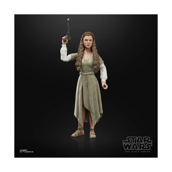 Star Wars The Black Series - Prinsessan Leia actionfigur (Ewok Village) 15 cm
