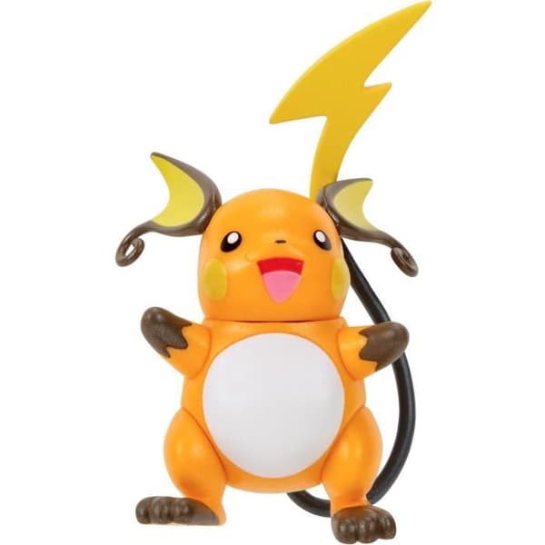 Bandai - Pokémon - Evolution Pack - Pichu figur 5 cm + Pikachu figur 8 cm + Raichu figur 10 cm - JW2778