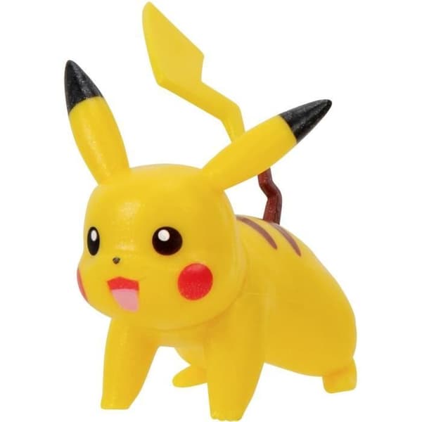 Bandai - Pokémon - Evolution Pack - Pichu figur 5 cm + Pikachu figur 8 cm + Raichu figur 10 cm - JW2778
