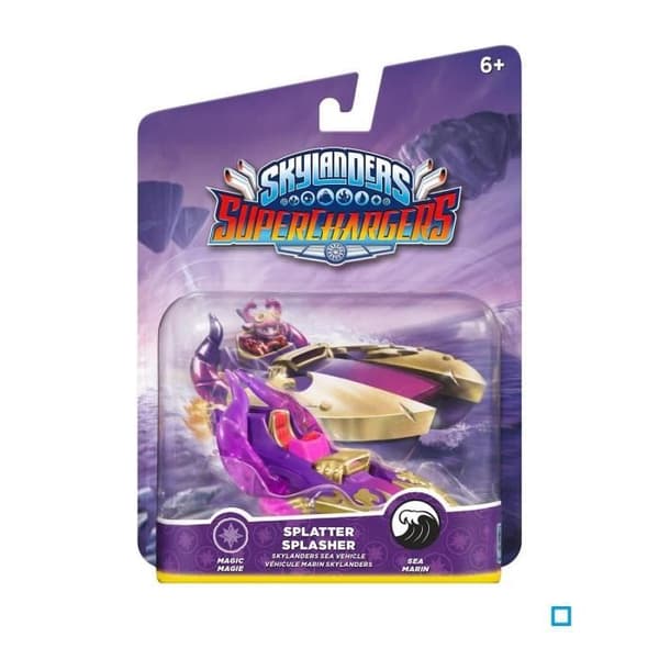 Sea Vehicle Figure - Splatter Splasher Skylanders Superchargers