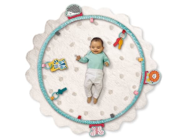 SES Creative Tiny Talents Sense around activity hoop, 0,1 År, Kartong, Multifärg