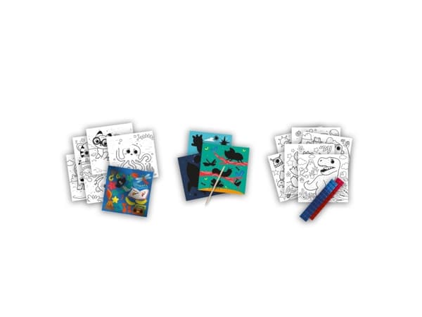 SES Creative 00115, Gutt/Jente, Klistremerker inkludert, Fargebok / album