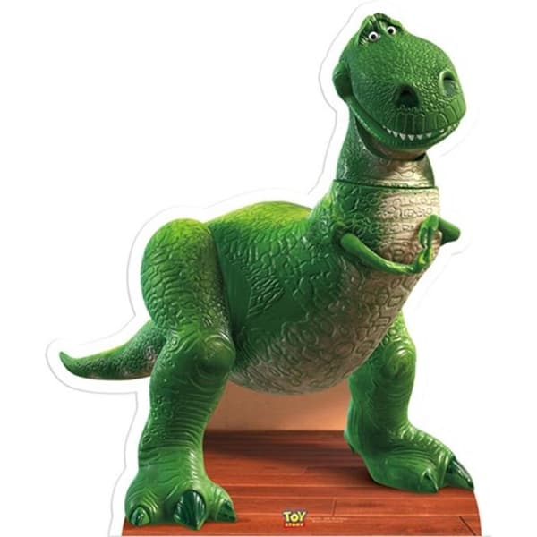 Toy Story Rex kartongfigur i naturlig storlek