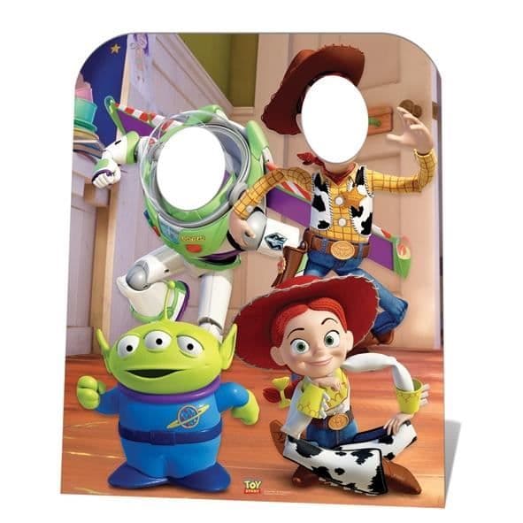 Passe Tete Toy Story kartongfigur - DISNEY - Grön & Blå - För barn från 3 år
