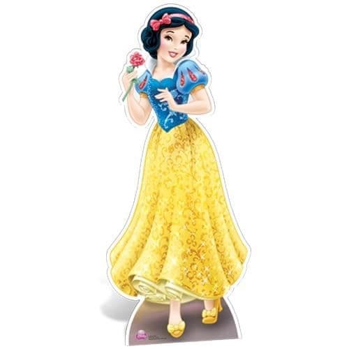 Snövit 2013 Disney Princess Kartong Figur - Gul &amp; Blå - 170cm