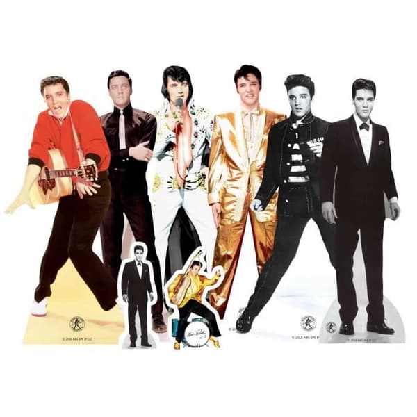 Elvis Presley Mini Kartongfigurer - Födelsedag 29 cm
