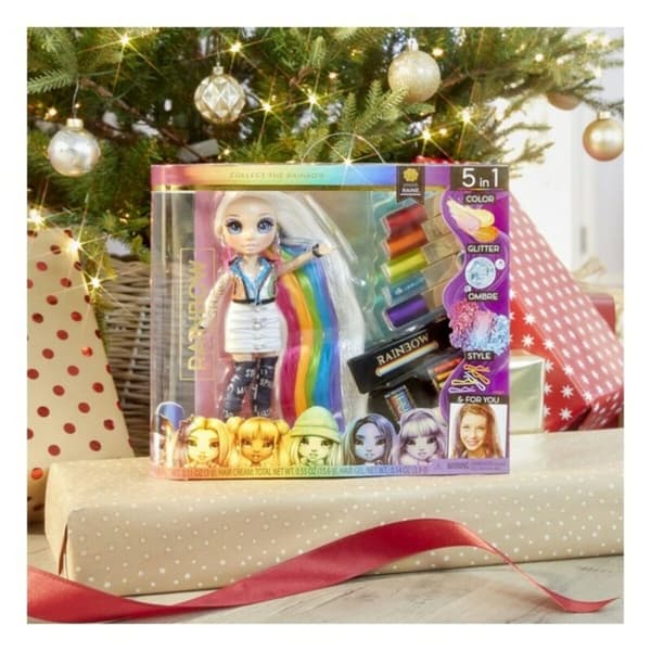 Playset Rainbow Hair Studio Rainbow High 569329E7C 5 i 1 (30 cm)