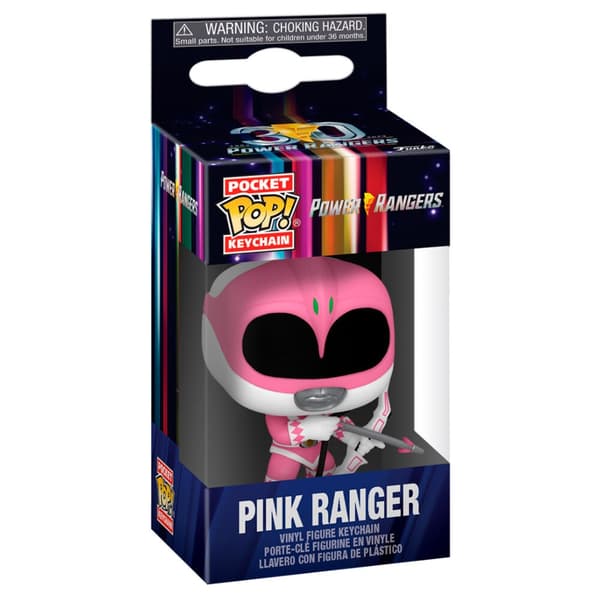 Pocket POP Keychain Power Rangers 30th Anniversary Pink Ranger | CDON