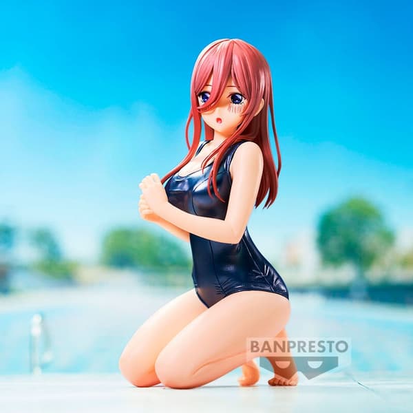 The Quintessential Quintuplets Movie Celestial Vivi School Style Miku Nakano figure 12cm