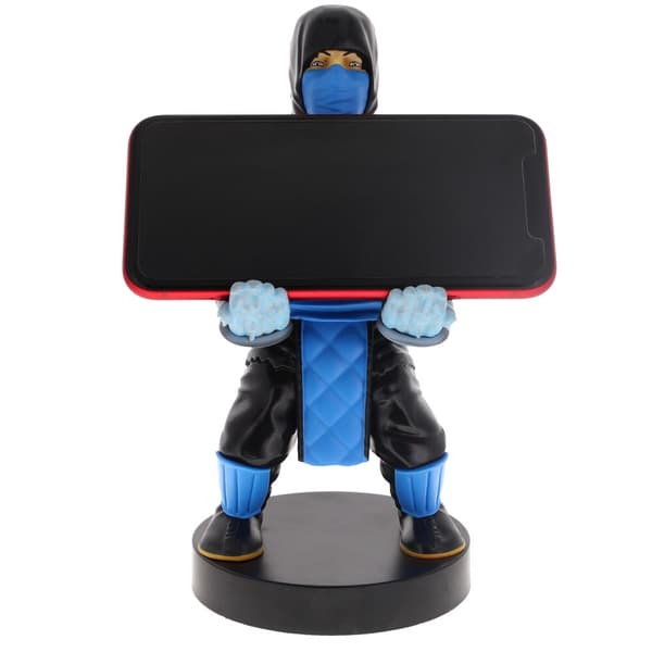 Mortal Kombat Sub Zero figure clamping bracket Cable guy 21cm