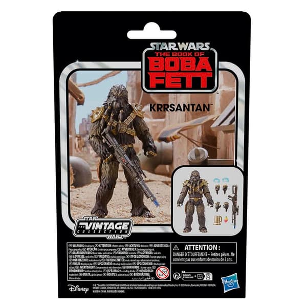 Star Wars The Book of Boba Fett Krrsantan figure 9,5cm