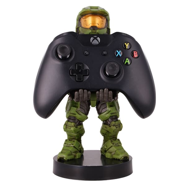 Halo Infinite Master Chief figure clamping bracket Cable guy 21cm