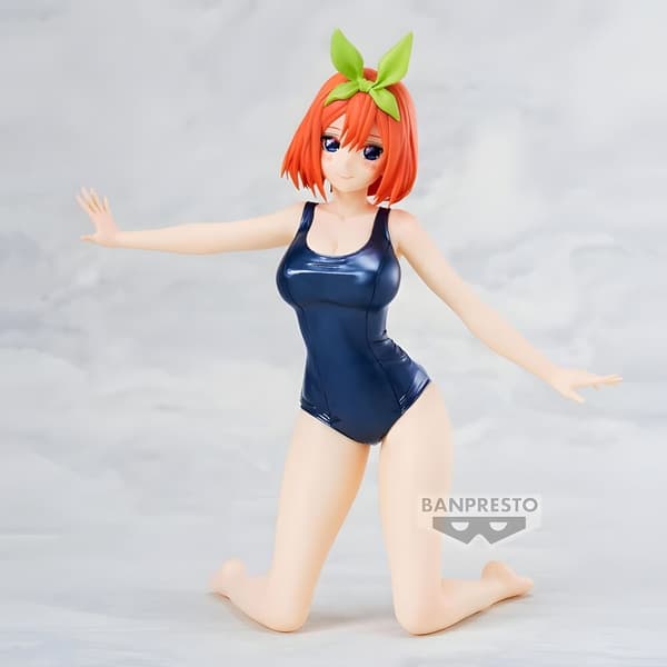 The Quintessential Quintuplets Movie Celestial Vivi School Style Yotsuba Nakano figure 15cm