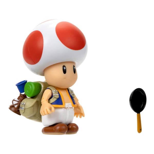 Super Mario Bros Toad figure 13cm