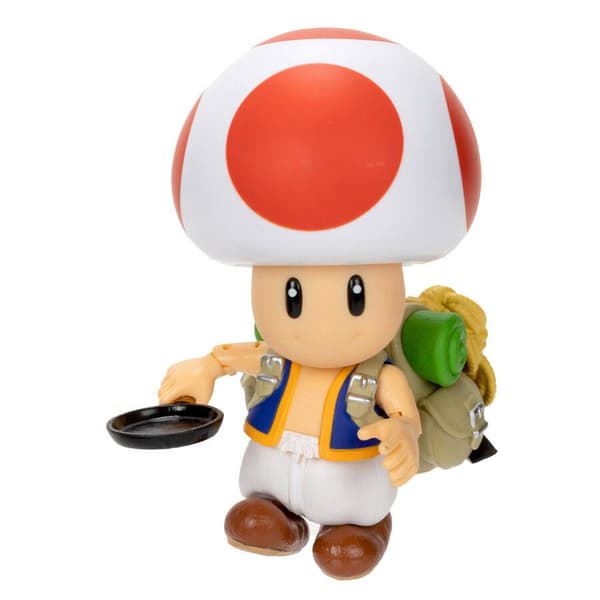 Super Mario Bros Toad figure 13cm