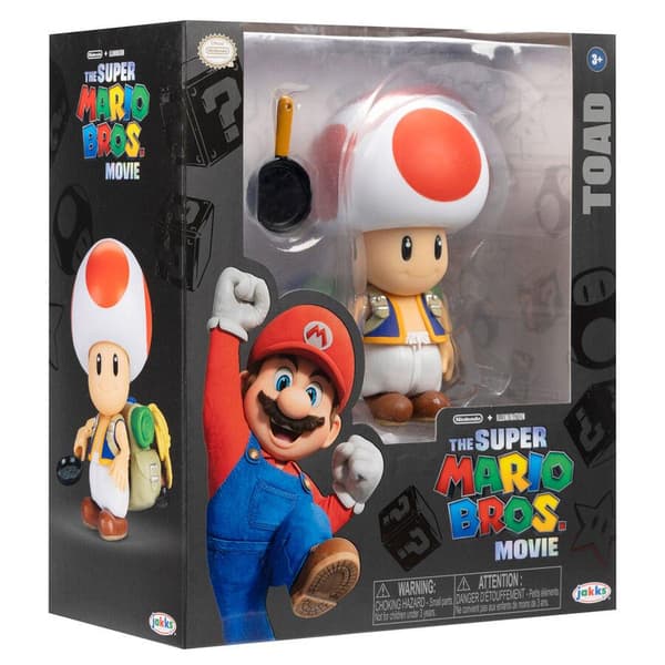 Super Mario Bros Toad figure 13cm
