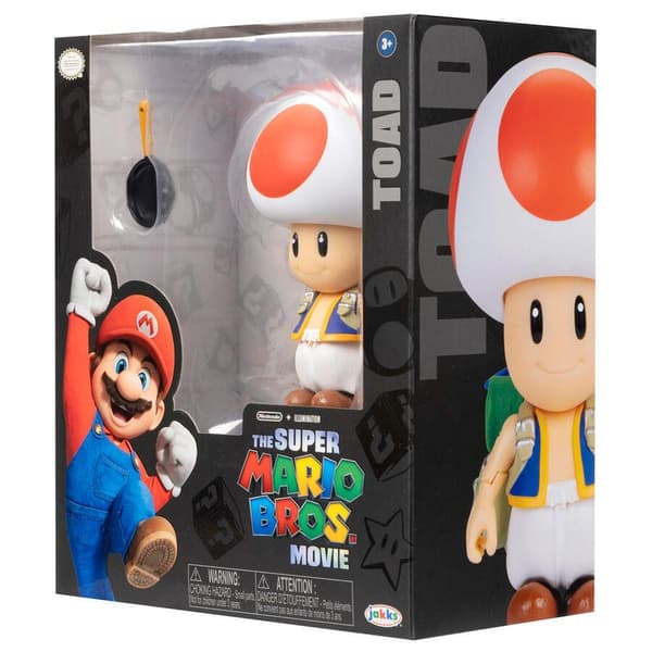 Super Mario Bros Toad figure 13cm