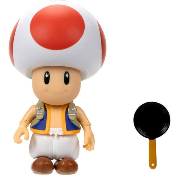Super Mario Bros Toad figure 13cm