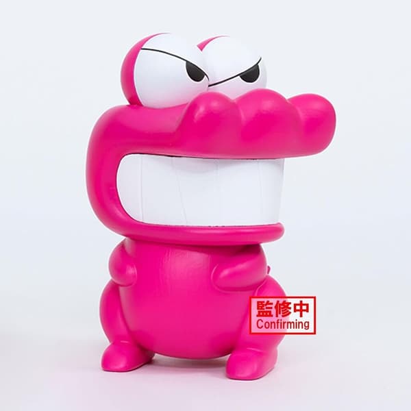 Crayon Shinchan Waniyamasan fluffy puffy figure 10cm