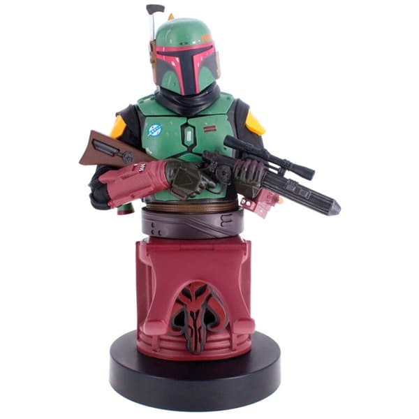 Star Wars Boba Fett The Book of Boba Fett figure clamping bracket Cable guy 20cm Flerfarvet